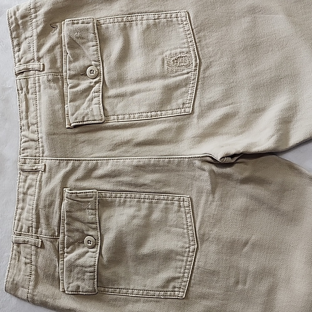 Women's American Eagle Outfitters Utility Pants, Khaki, Size 8, Pre-Owned - Picture 7 of 10